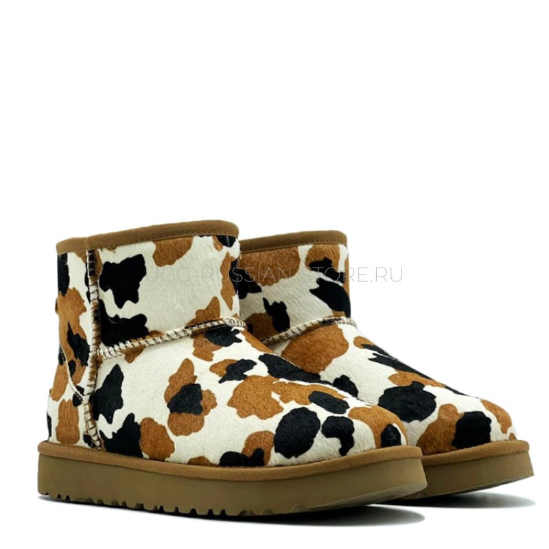 UGG Classic Mini Cow Print 22