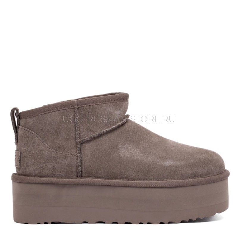 UGG Classic Ultra Mini Platform Smoke 11
