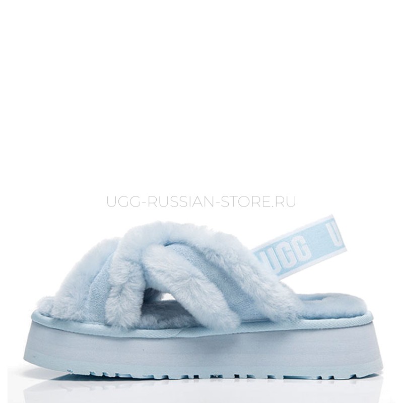 UGG Disco Cross Slide Blue 22