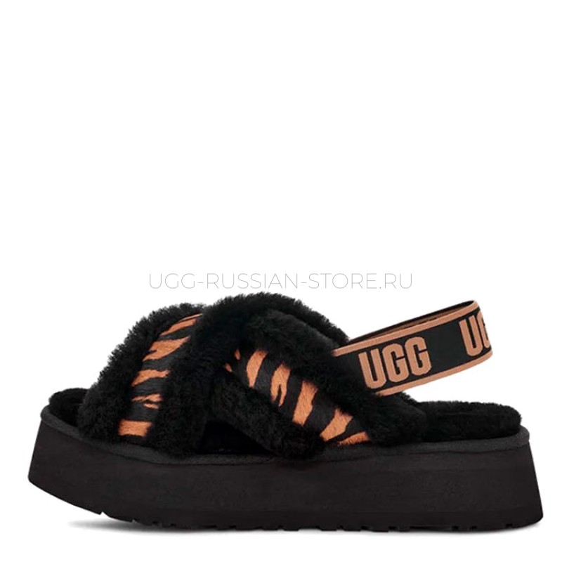 UGG Disco Cross Slide Tiger Print 22