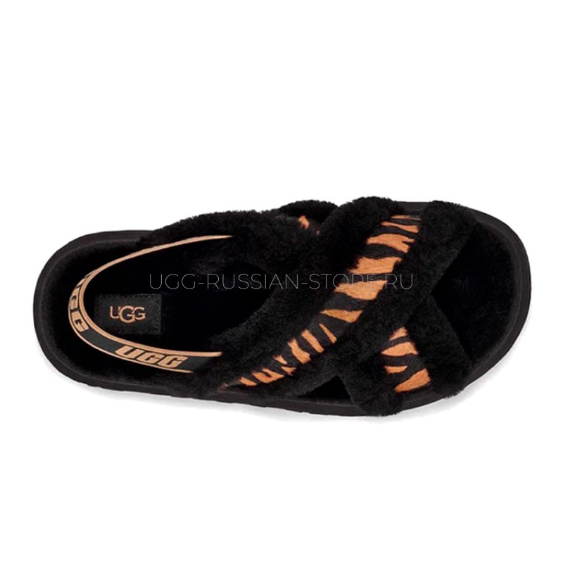 UGG Disco Cross Slide Tiger Print 22