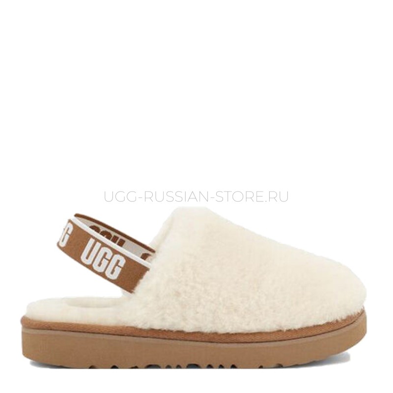UGG Fluff Yeah Clog White 11