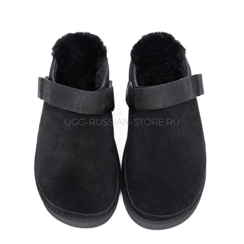 UGG Goldenstar Clog Platform Black 22