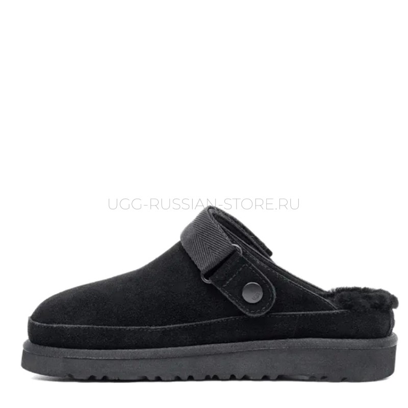 UGG Goldenstar Clog Platform Black 22