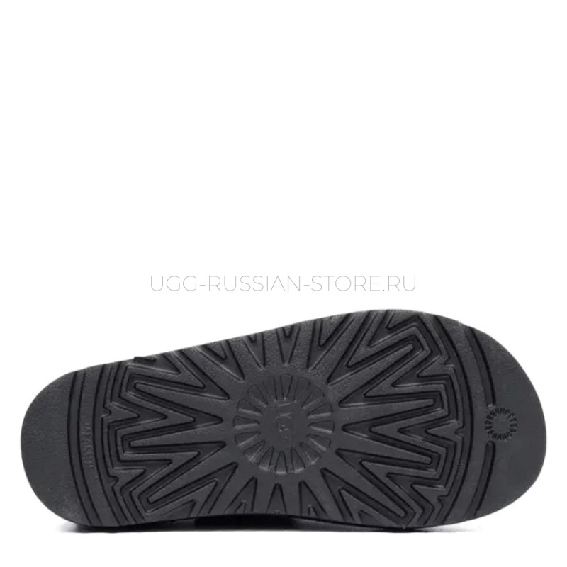 UGG Goldenstar Clog Platform Black 22