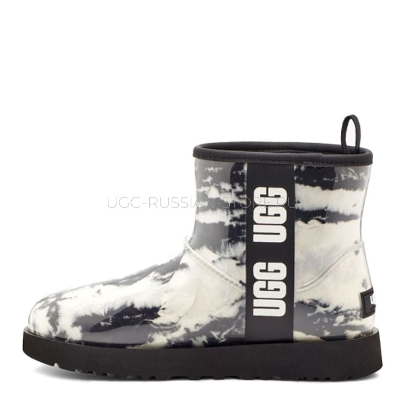 UGG Classic Clear Mini Marble Black 22