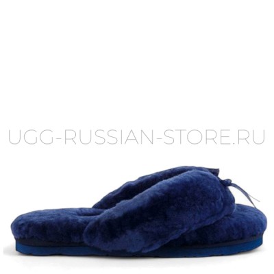 Fluff Flip Flop Navy Blu