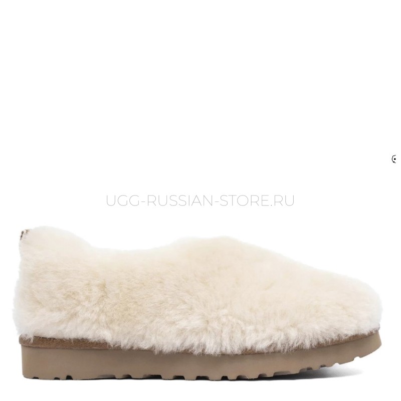 UGG Hailey Fluff Slippers Natural 11