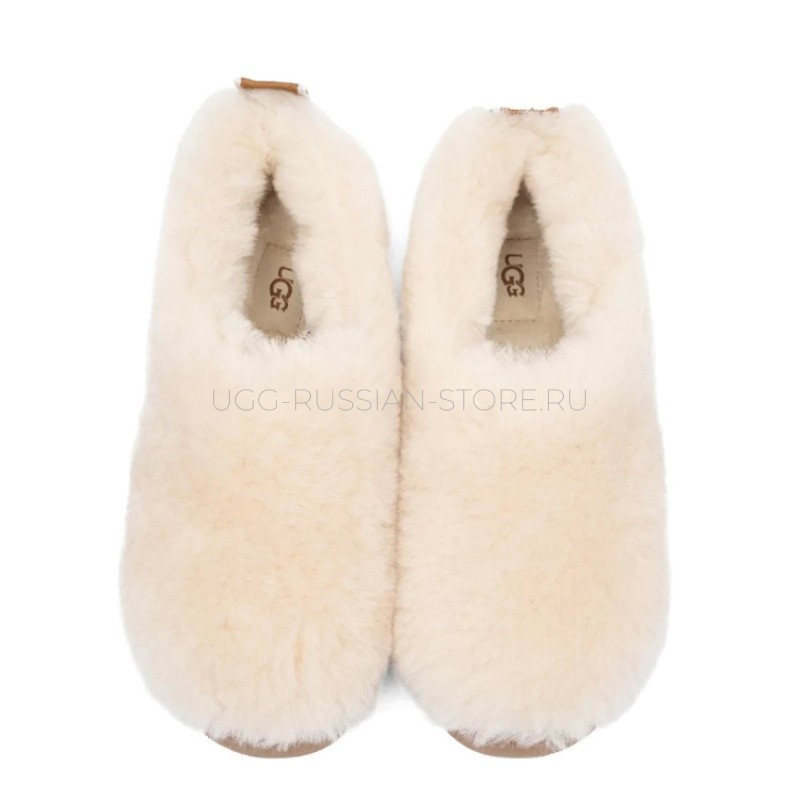 UGG Hailey Fluff Slippers Natural 22