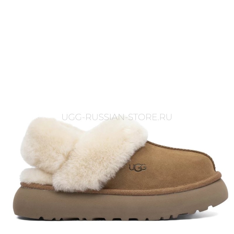 UGG Slippers Disquette Chestnut 11