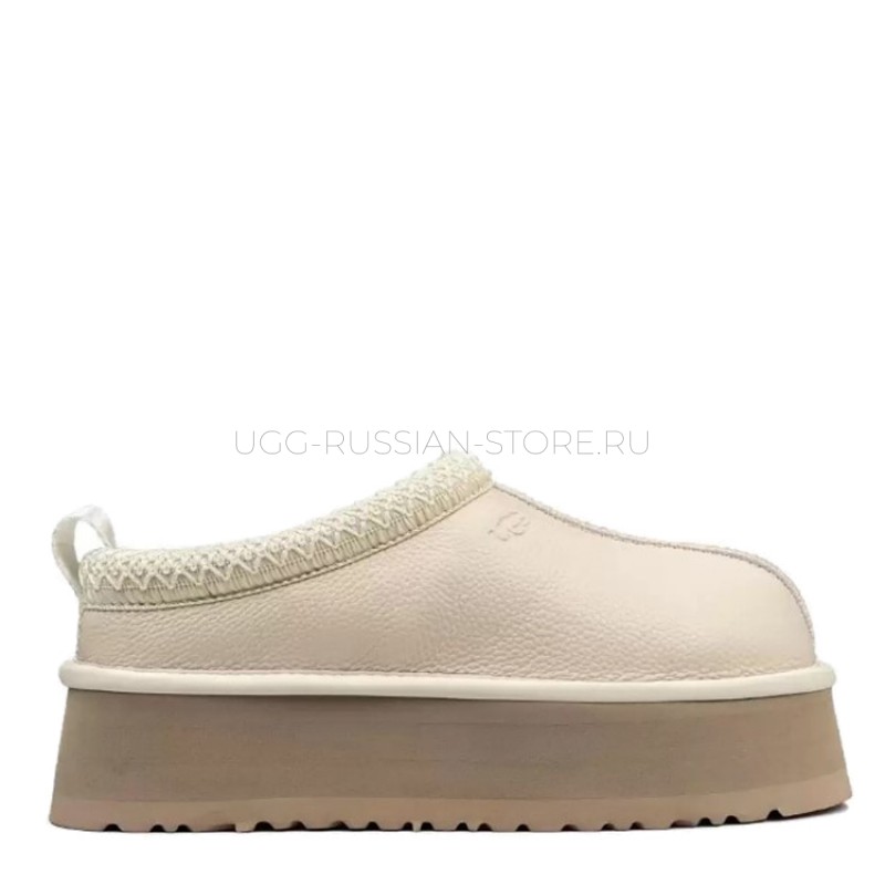 UGG Tazz Platform Leather Sand 11