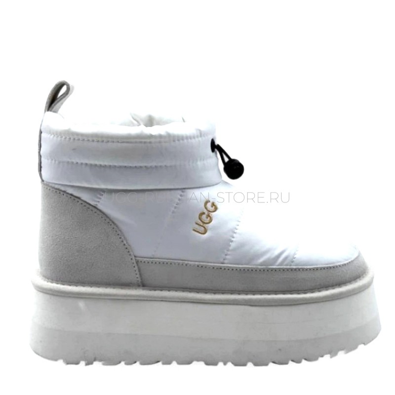 UGG Obba Platform White 11