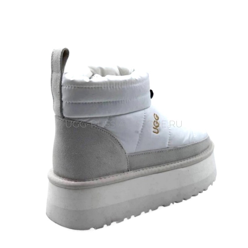 UGG Obba Platform White 22