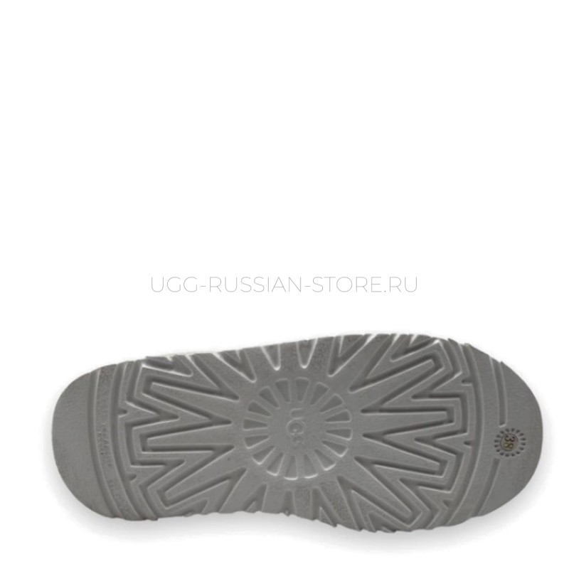 UGG Obba Platform White 22