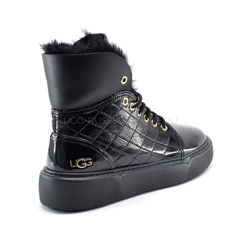 UGG Shanti Black White 22
