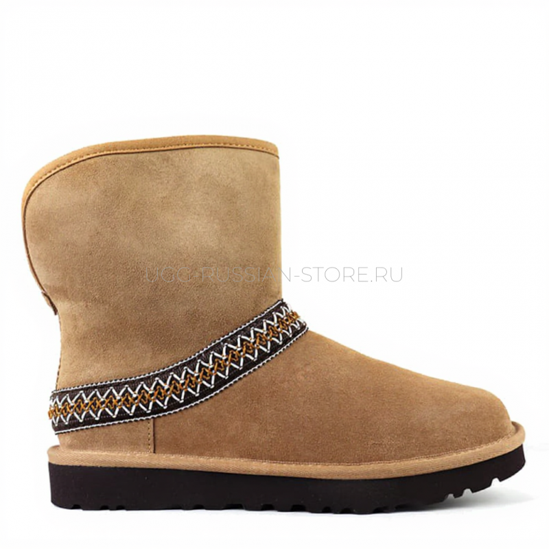 UGG Classic Short Crescent Chestnut 11