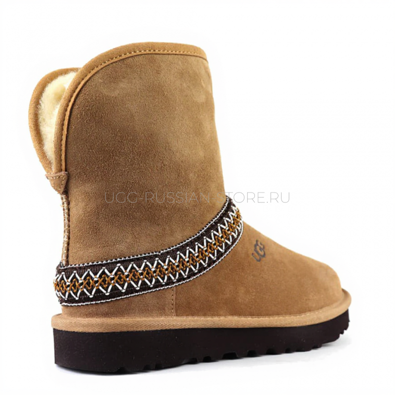 UGG Classic Short Crescent Chestnut 22