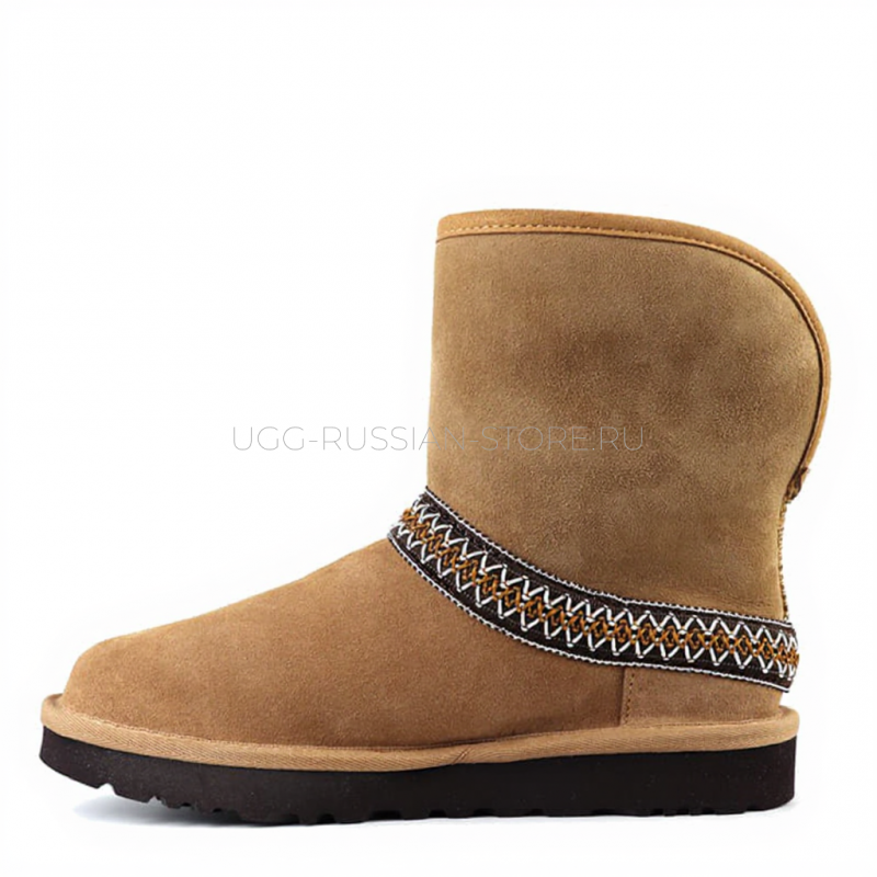 UGG Classic Short Crescent Chestnut 22