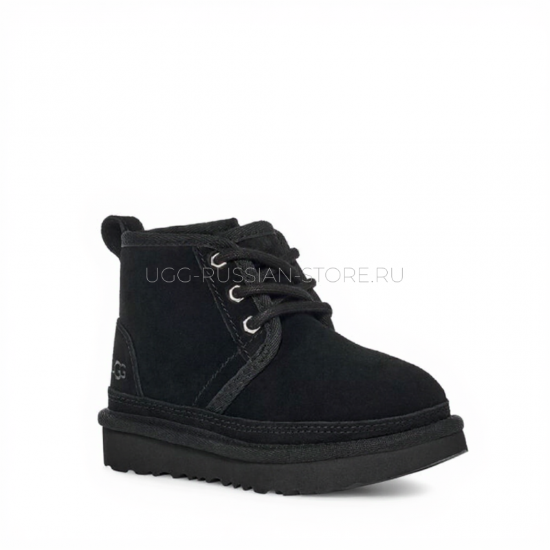 UGG KIDS Classic Neumel II ZIP Black 22