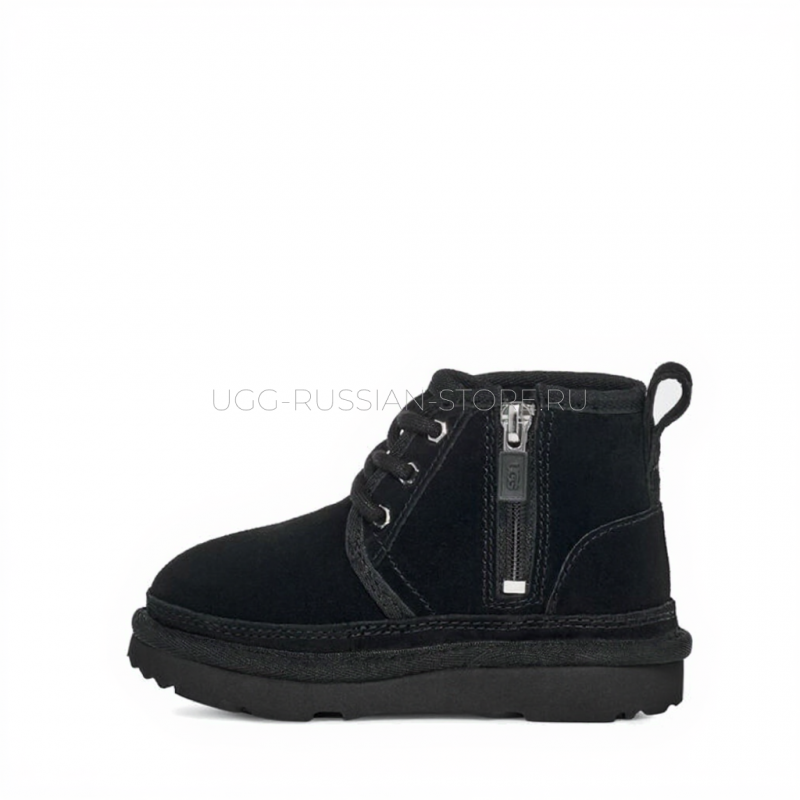 UGG KIDS Classic Neumel II ZIP Black 22