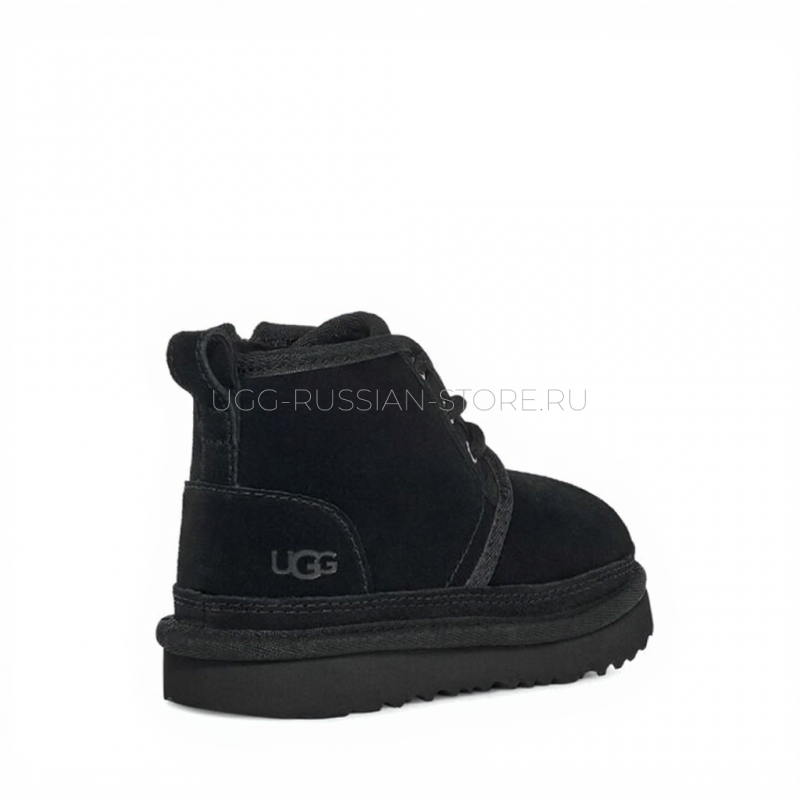 UGG KIDS Classic Neumel II ZIP Black 22