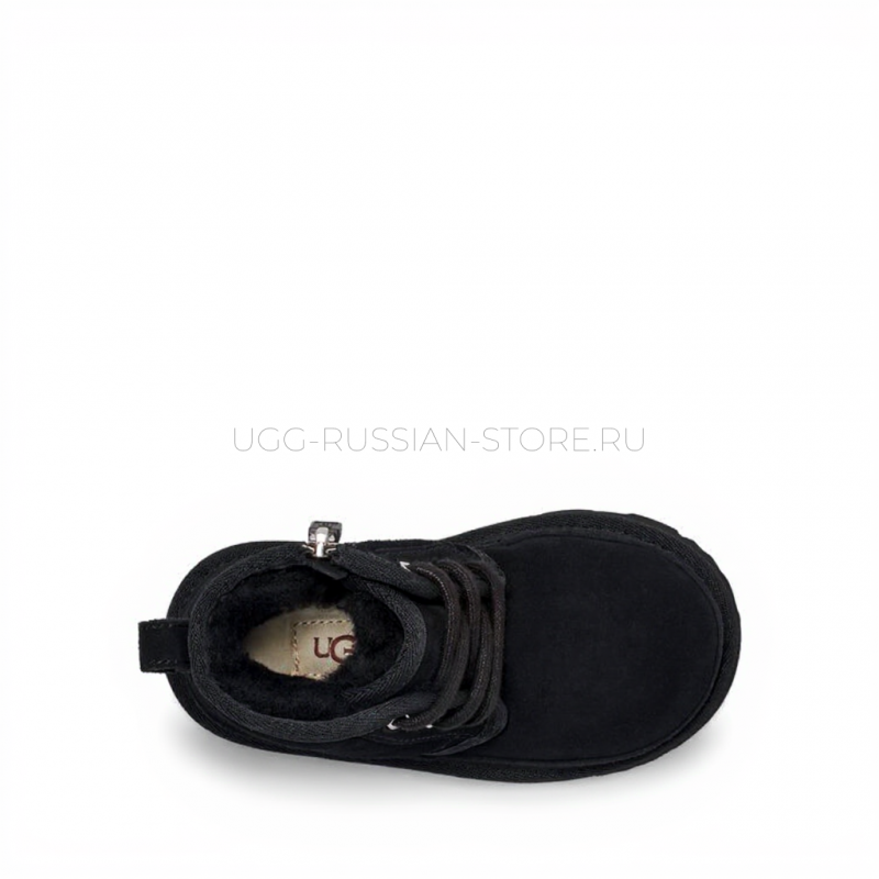 UGG KIDS Classic Neumel II ZIP Black 22