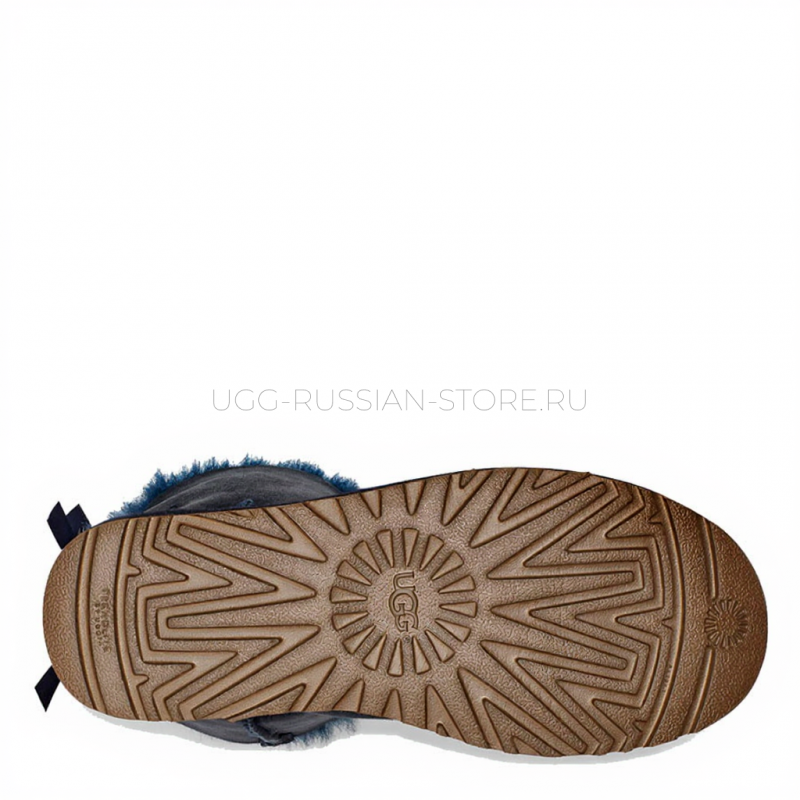 UGG Bailey Bow Navy 22
