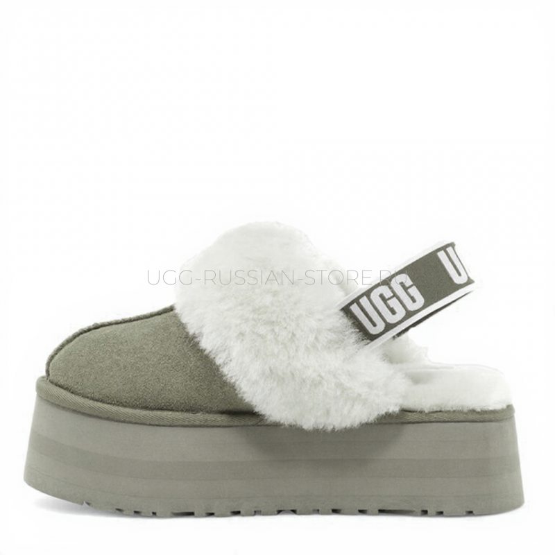 UGG Funkette Suede Platform Grey Violet  22