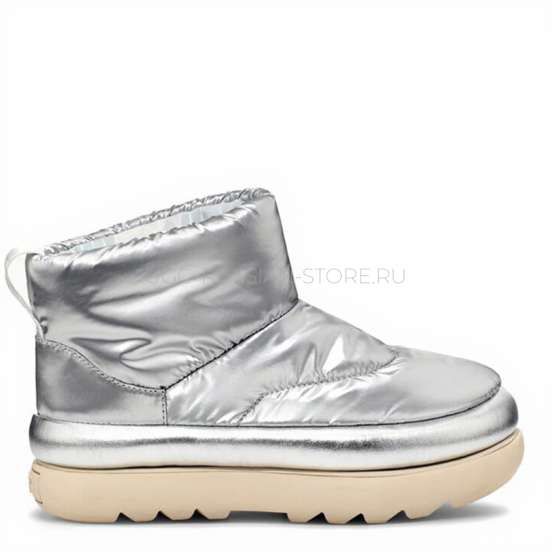 UGG Classic Maxi Metallic Silver  Mini 11
