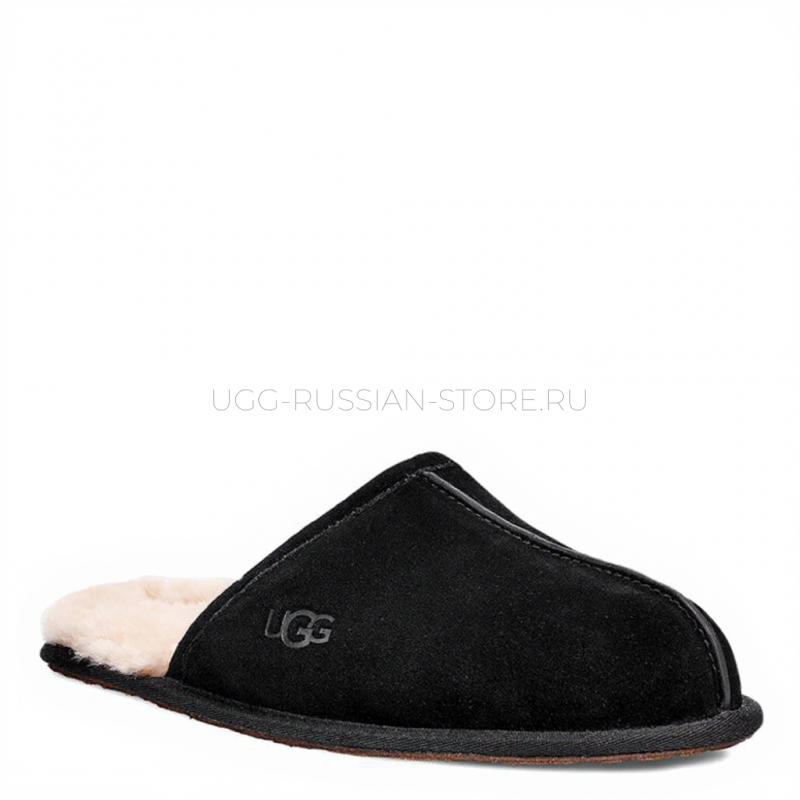 UGG Mens Scuff Black 22