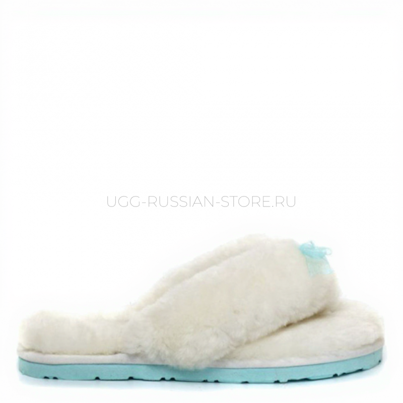 UGG Fluf Fflip Flop White 11