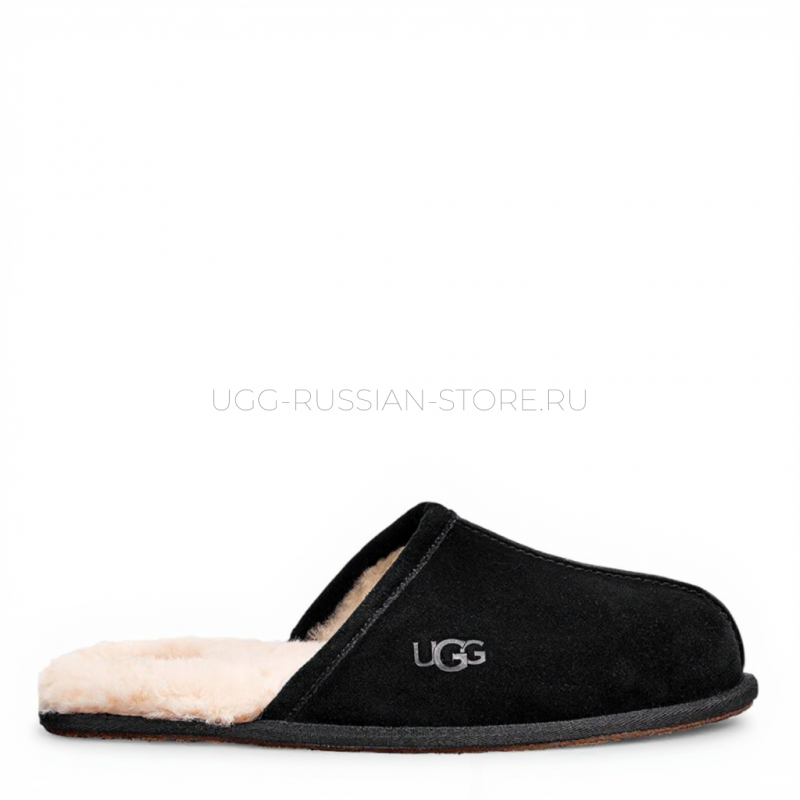 UGG Mens Scuff Black 11