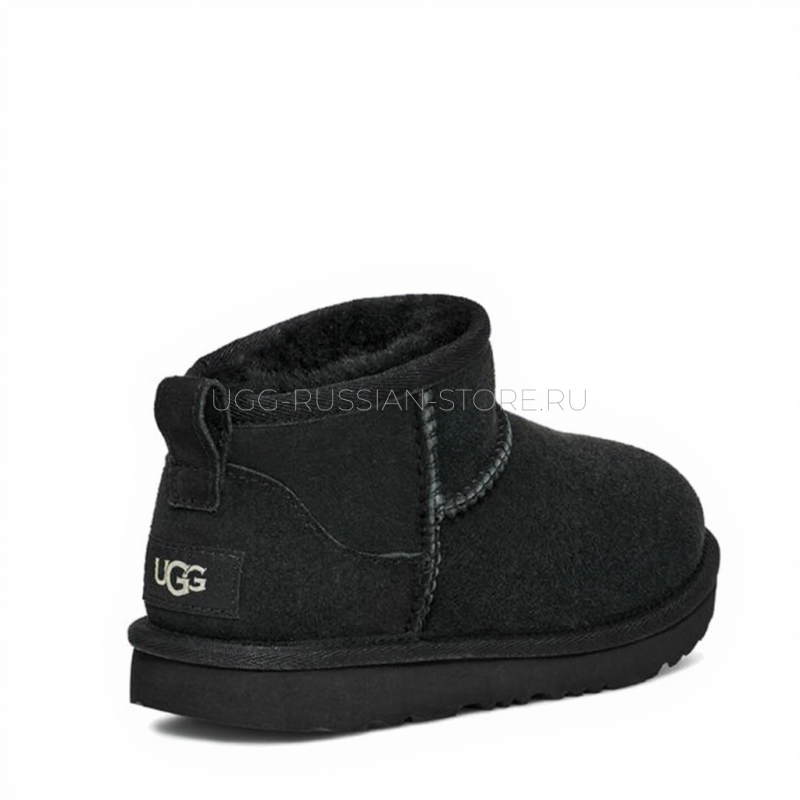 UGG Kids Classic Ultra Mini Black 22